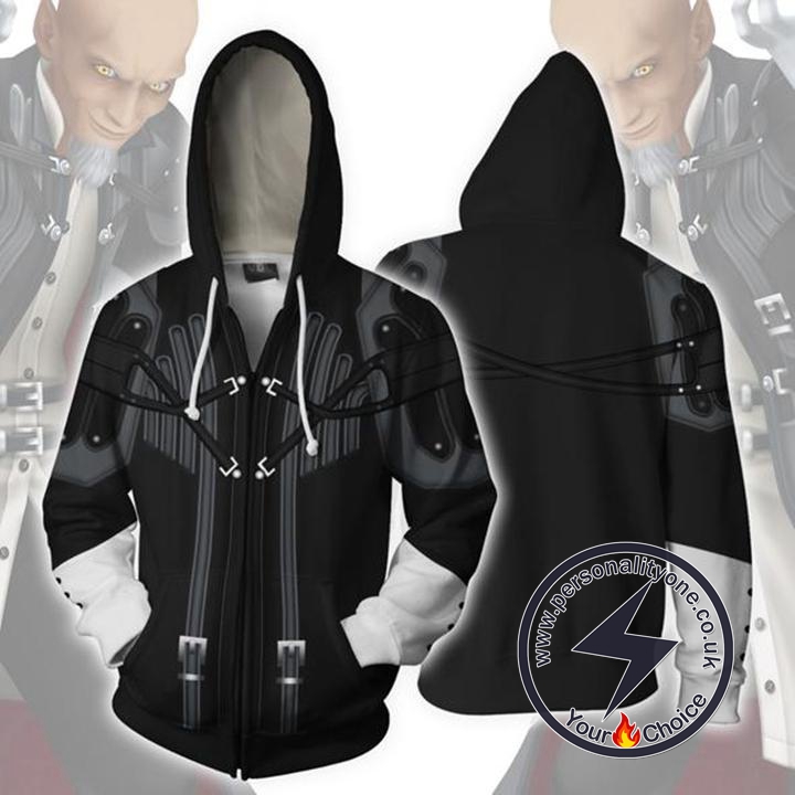 Kingdom Hearts Hoodies - Master Xehanort Zip Up Hoodie Jacket